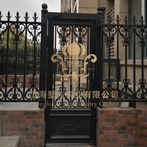 上海別墅庭院大門鋁藝大門6