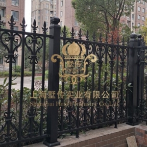 上海別墅庭院鋁藝圍欄護(hù)欄3