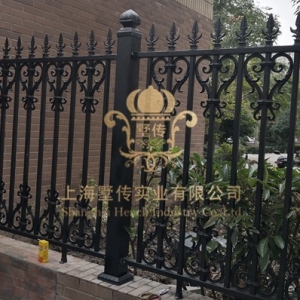 上海別墅庭院鋁藝圍欄護(hù)欄4